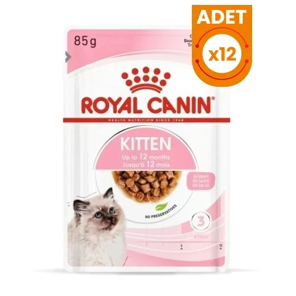 Royal Canin Kitten Gravy Pouch Yavru Konserve Kedi Maması