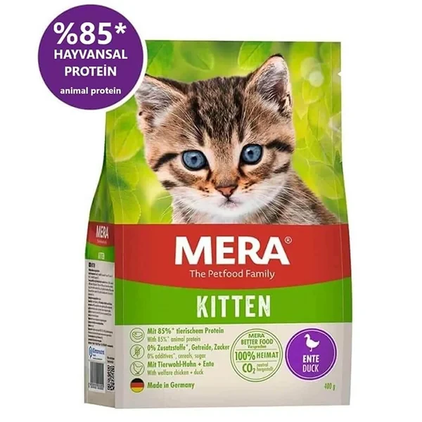 Mera Kitten Tahılsız Ördekli Yavru Kedi Maması 2KG
