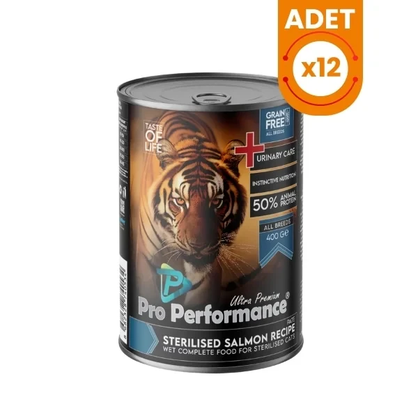Pro Performance Ultra Premium Somonlu Kısırlaştırılmış Konserve Kedi Maması